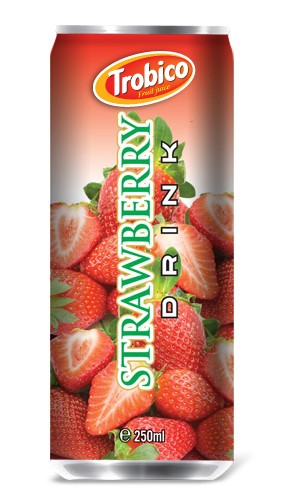 strawberry 250 tin can
